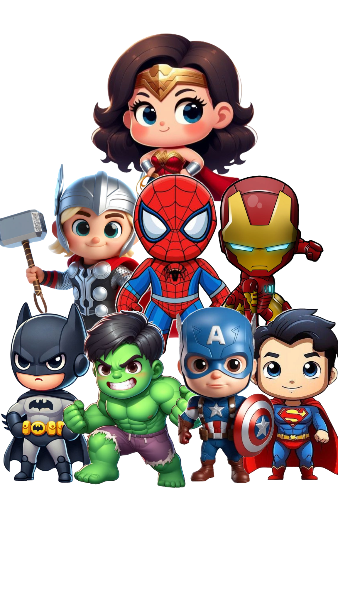 Kit Super Heróis